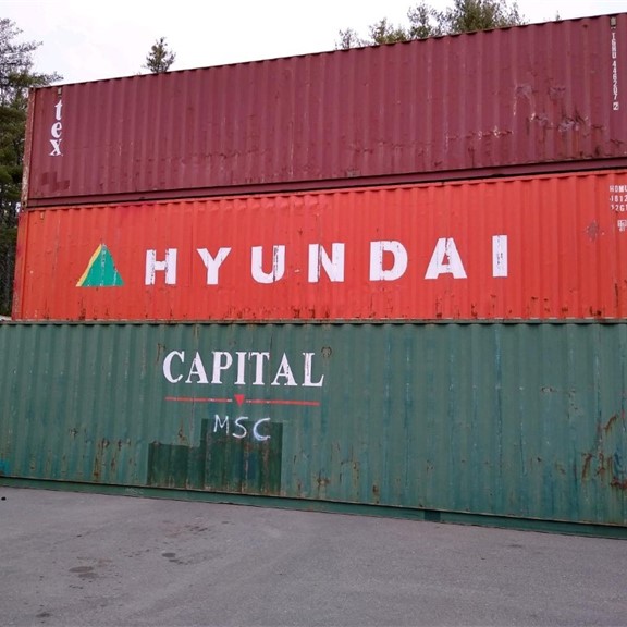 Used 40' Standard Containers